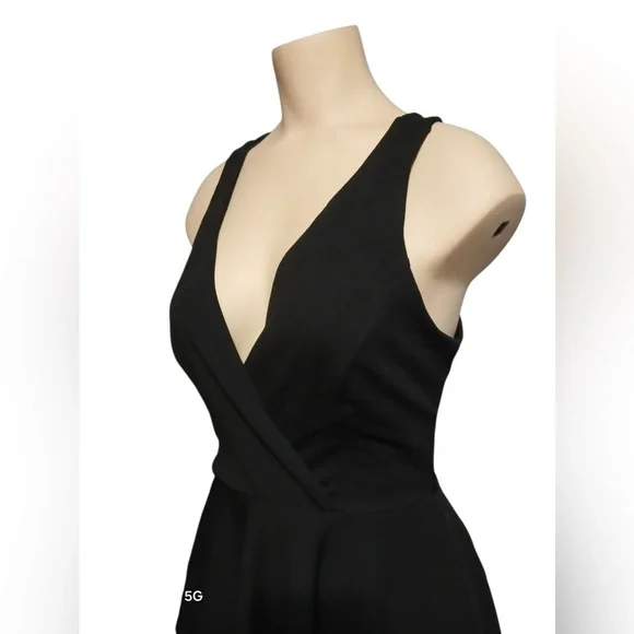 Lulu's Black Backless Dress - Picture 10 of 12